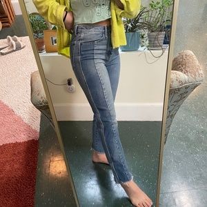 Two tone denim